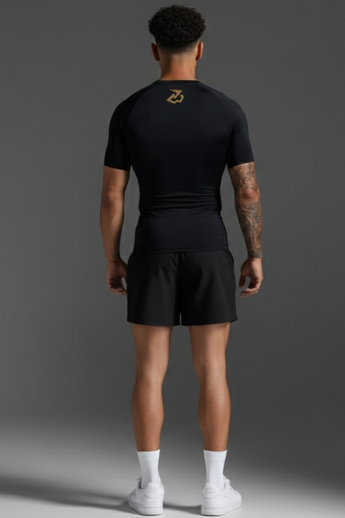 IRONIX Short-Sleeve Shirt Tech Series - Black