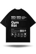 PREMIUM OVERSIZED GYM TSHIRT -GYM RAT-