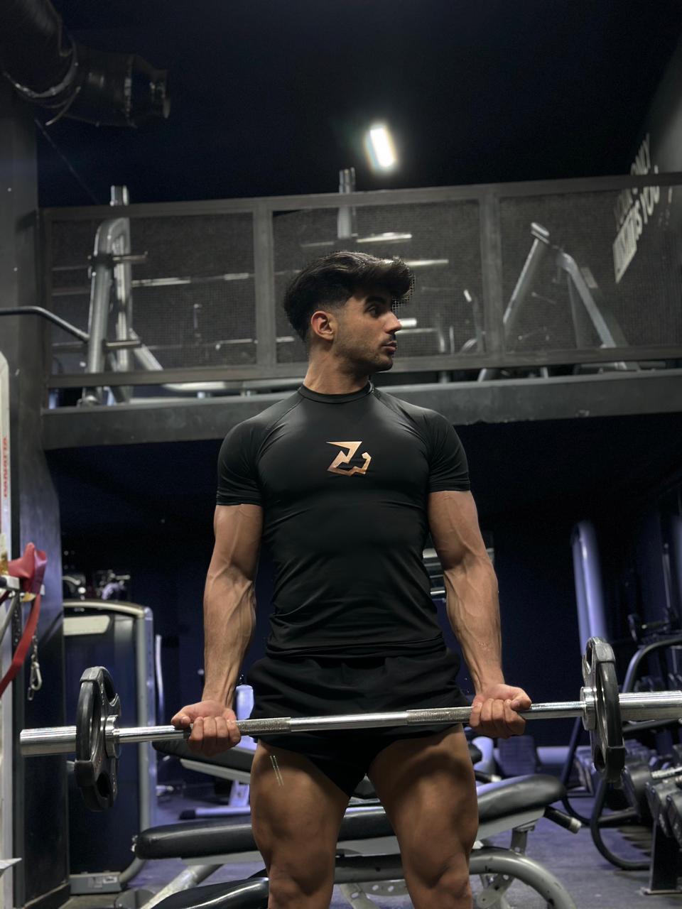 IRONIX Short-Sleeve Shirt Tech Series - Black